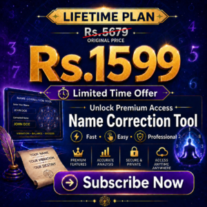 Name Correction Lifetime Plan